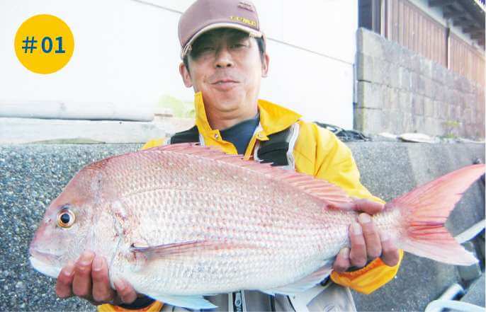 春のノッコミ真鯛釣り大会（毎年３月～５月）