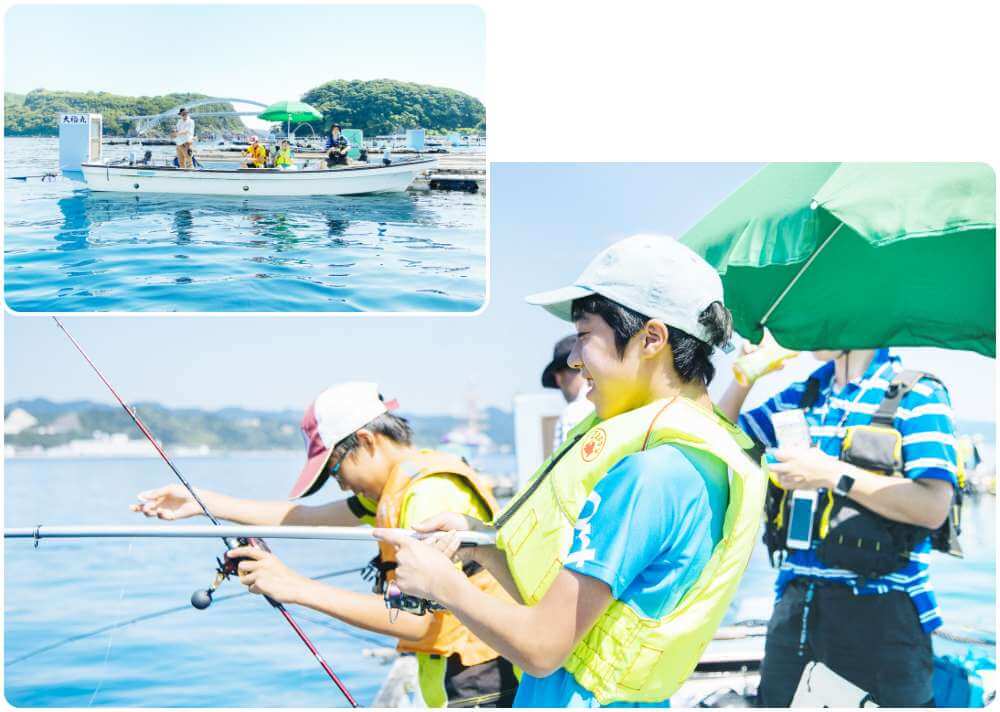 ねらいの魚に合わせた絶好の釣りポイントを多数ご用意！