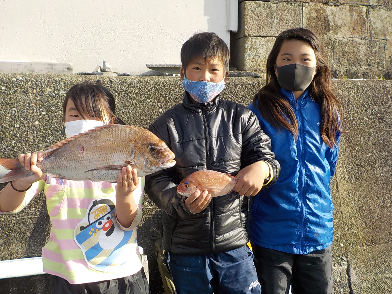 大阪の市道様　マダイ55センチ