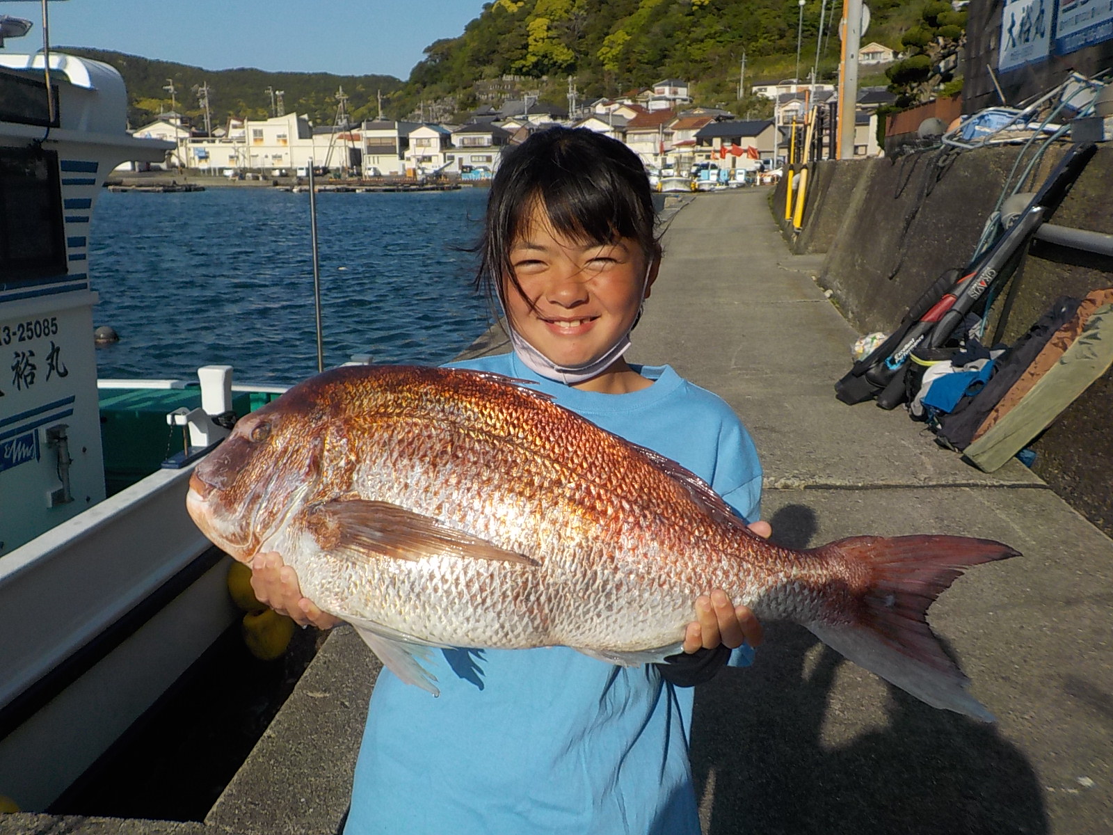 秋の真鯛釣り大会を開催いたします。