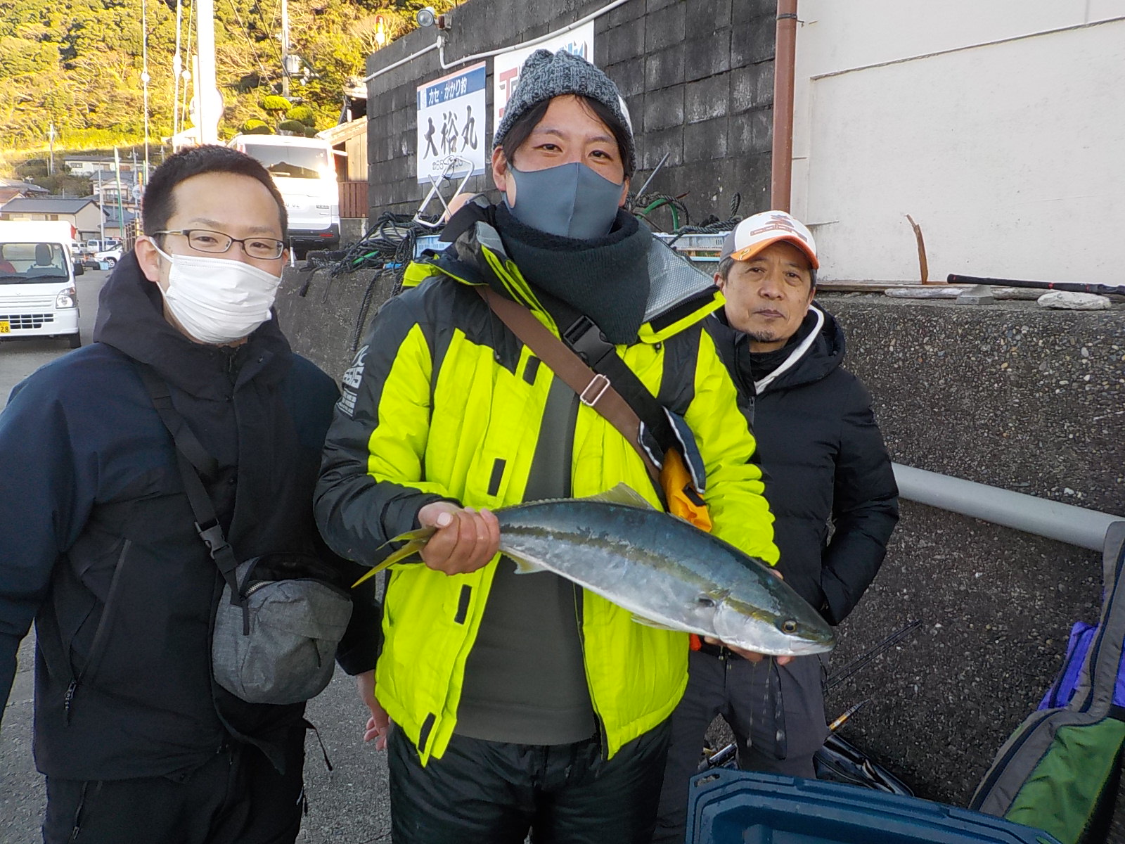 尾花様　ハマチ５５センチ