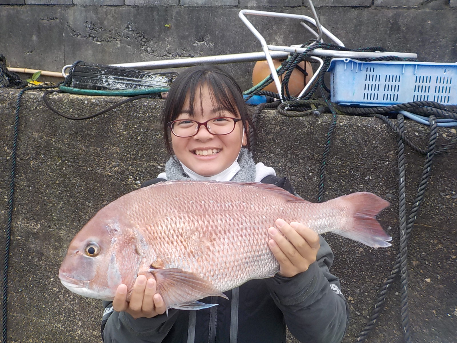 鮫島つー様　マダイ55センチ