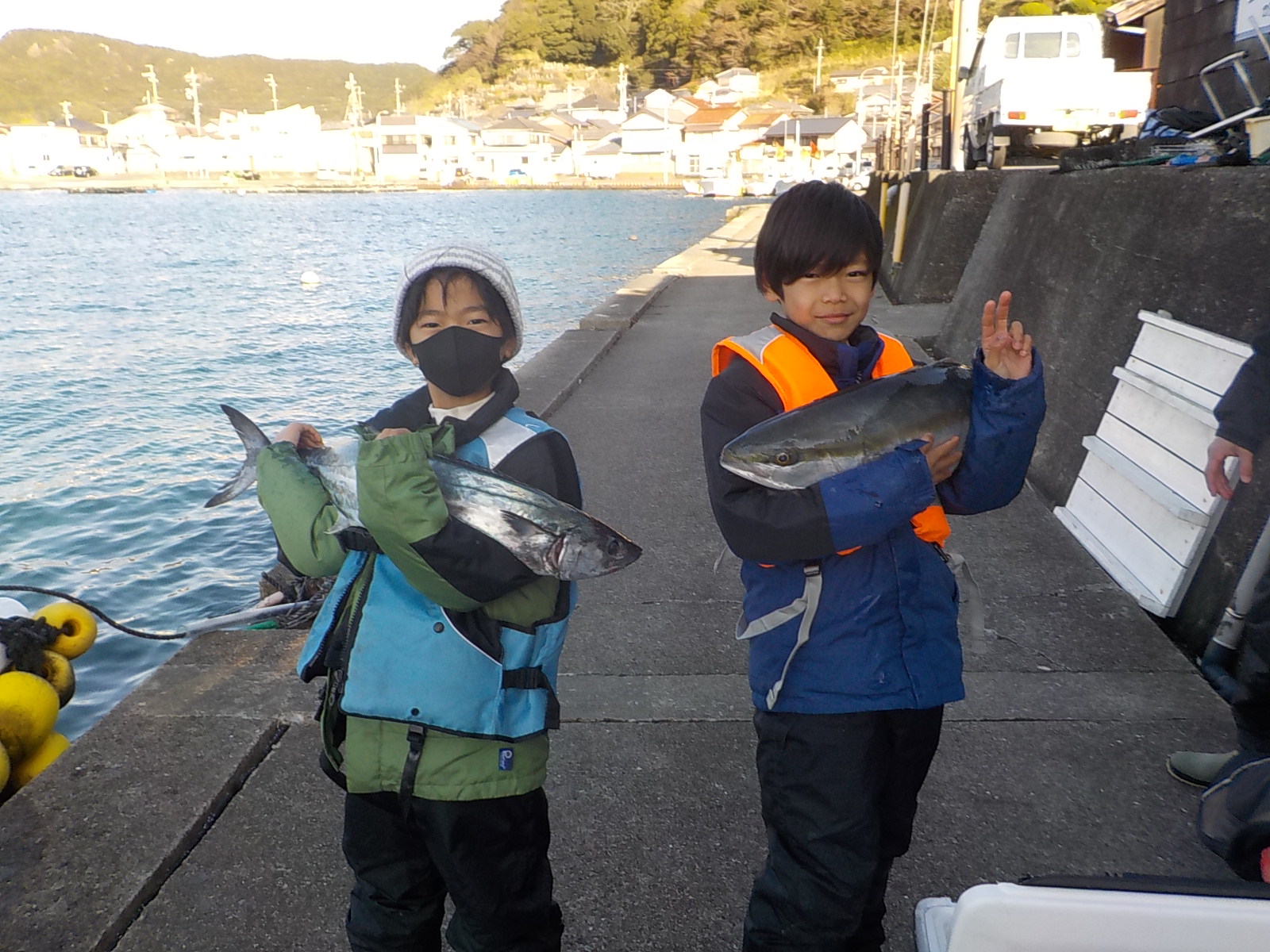 三浦様 サワラ1本 メジロ1本