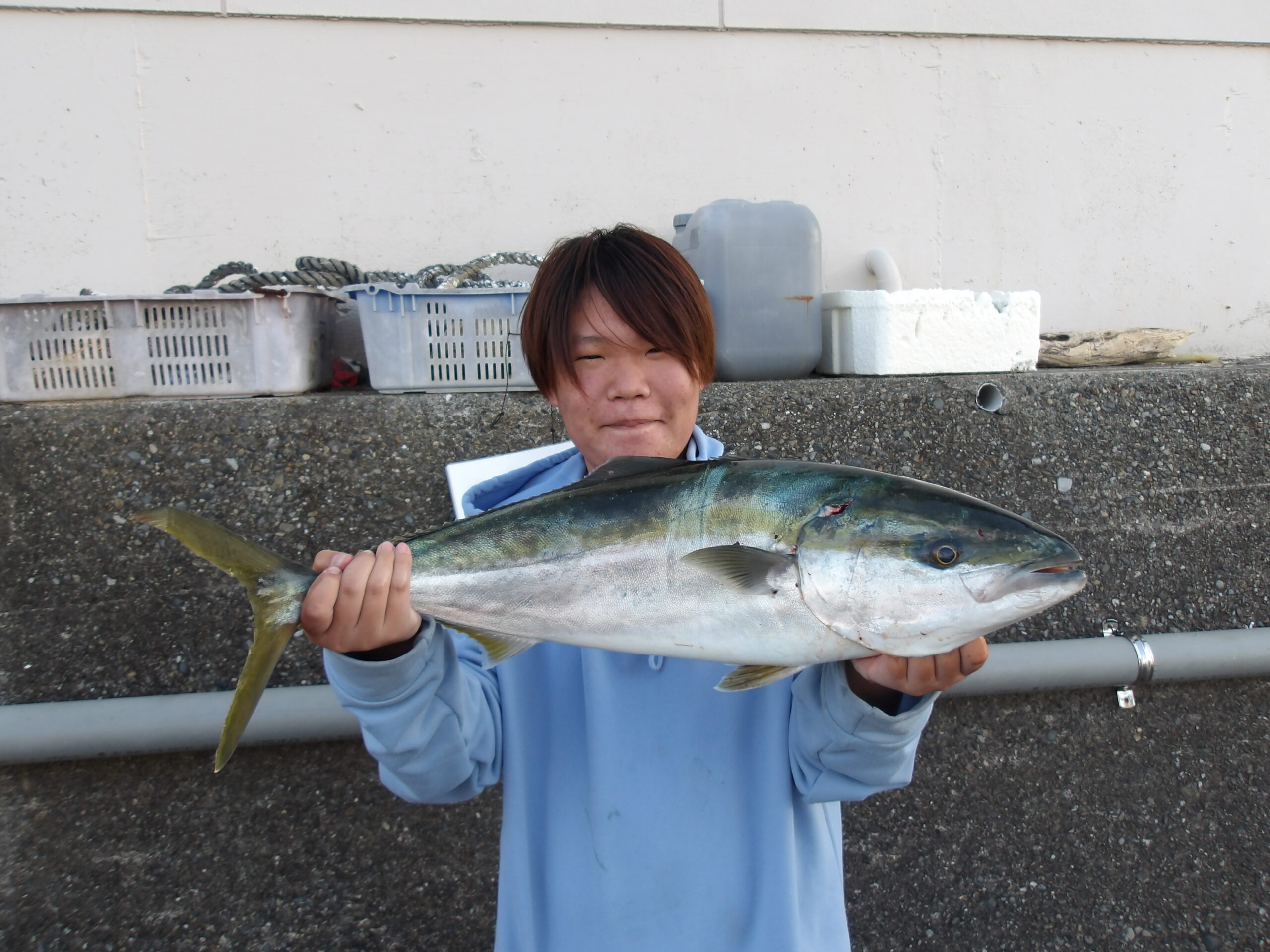 山崎様　メジロ１本　シオ１本