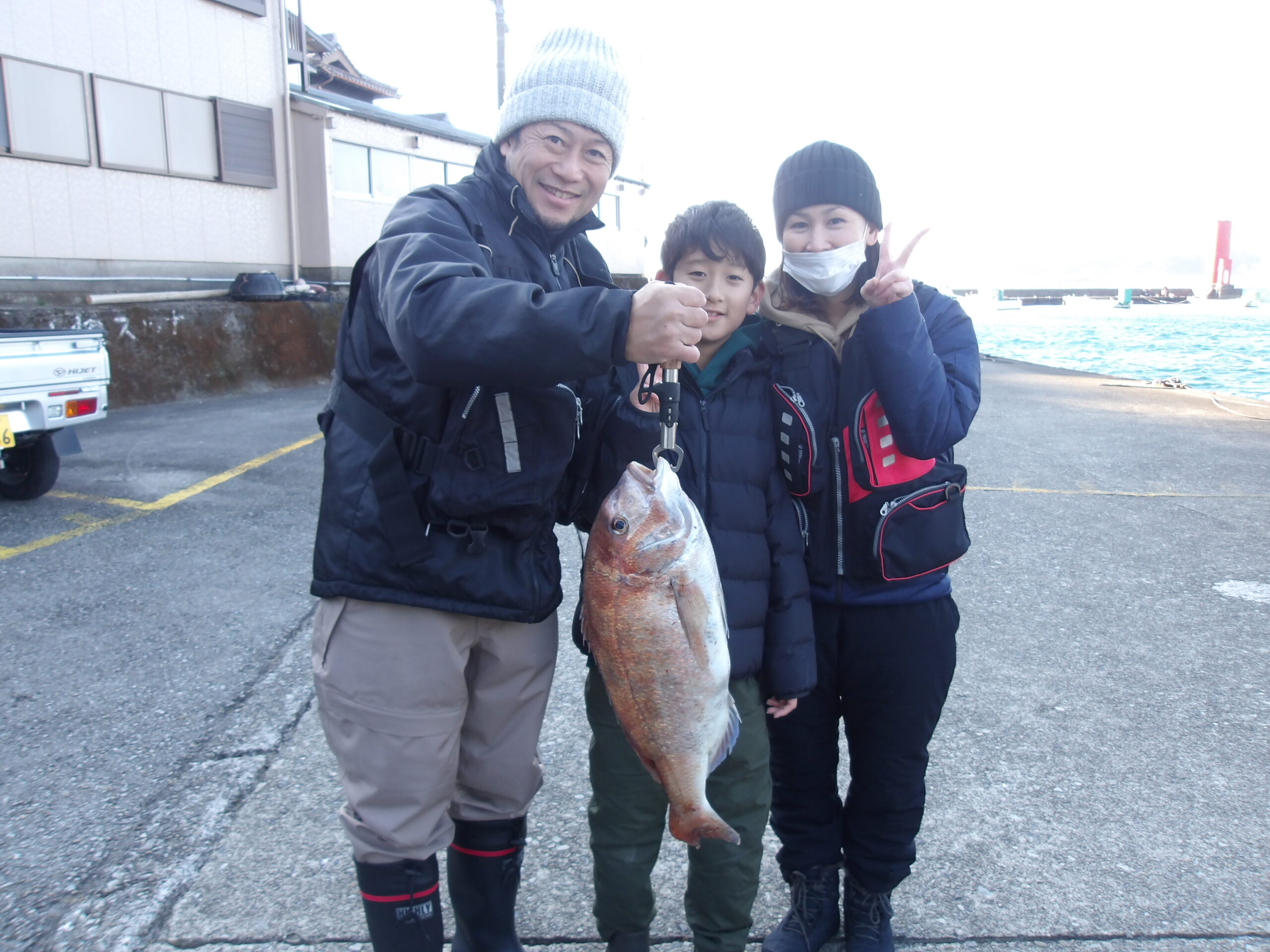 平田様　マダイ６０センチ