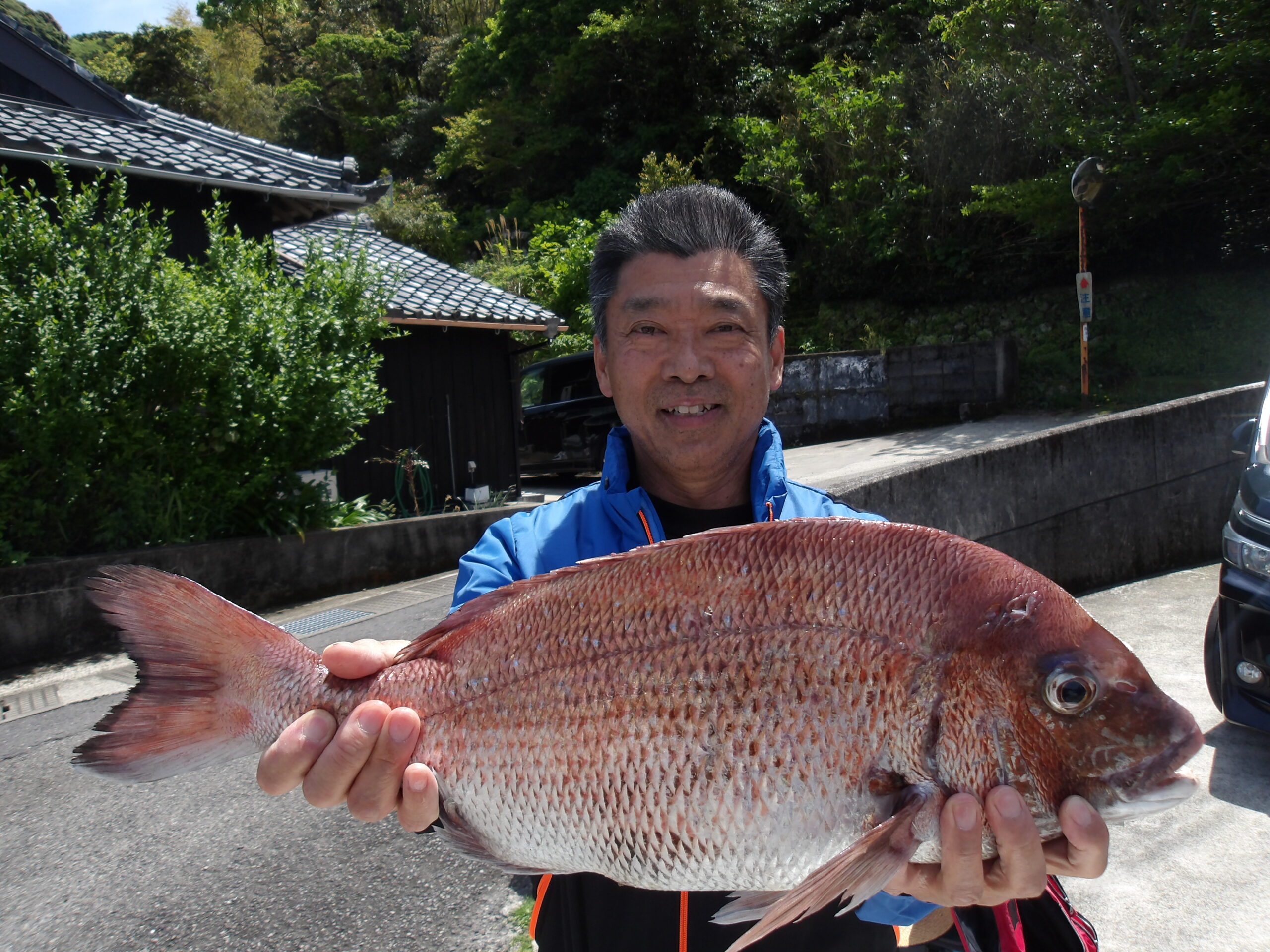 古久保様　マダイ55センチ