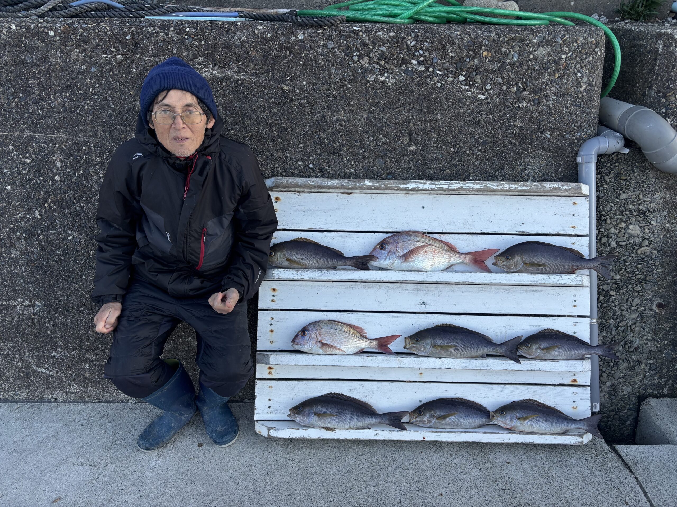 山中様　ジャンボイサキ爆釣！