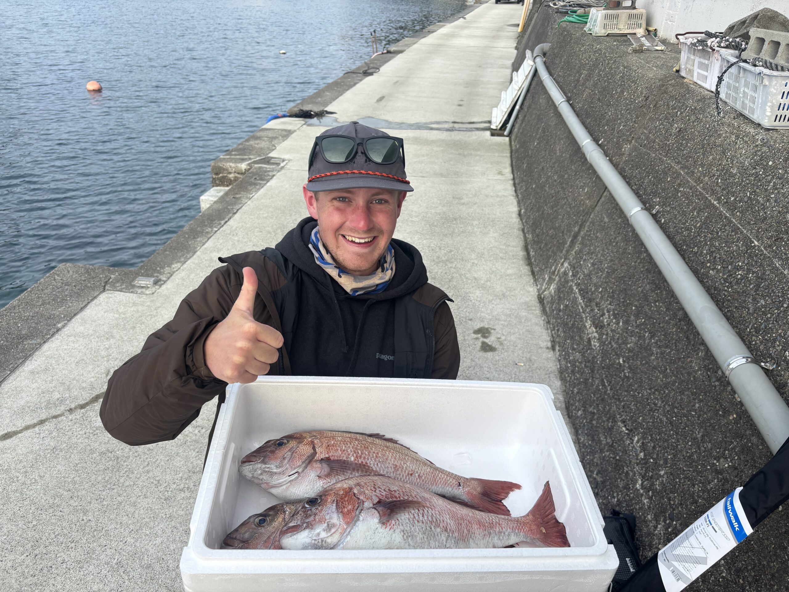 oban on the water様　マダイ40～55センチ３尾