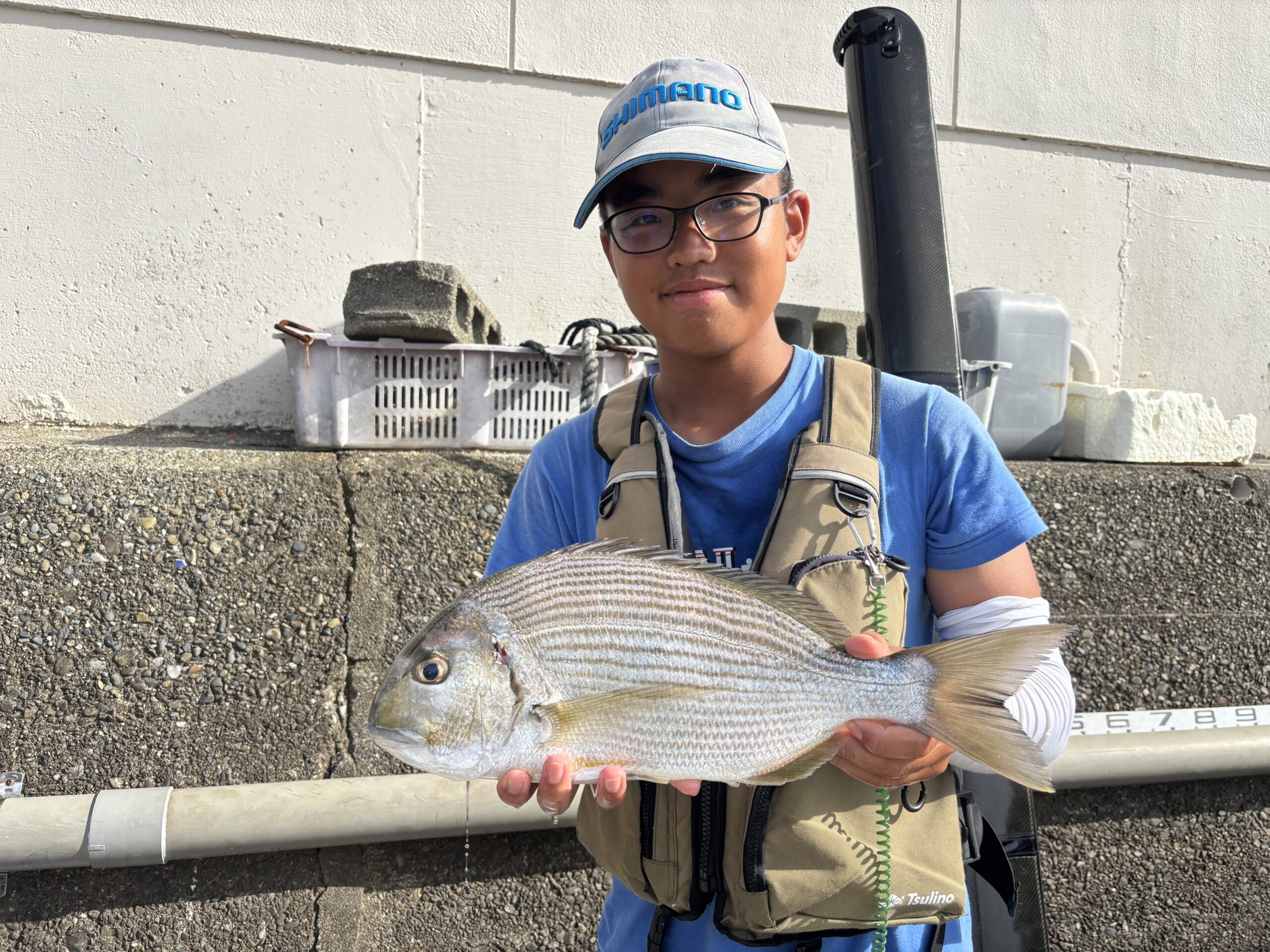 最新釣果です！マダイ　コロダイなど